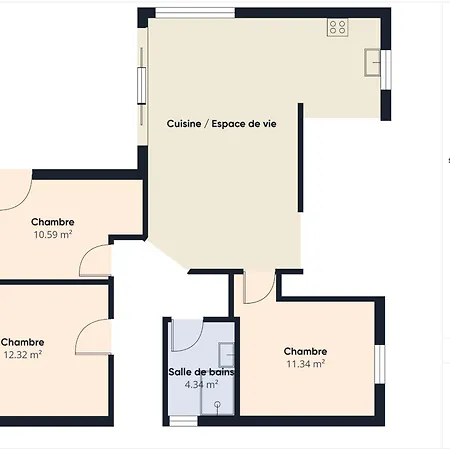 Maison Neuve Avec Terrasse Et Jardin Pour 6 * Fouesnant